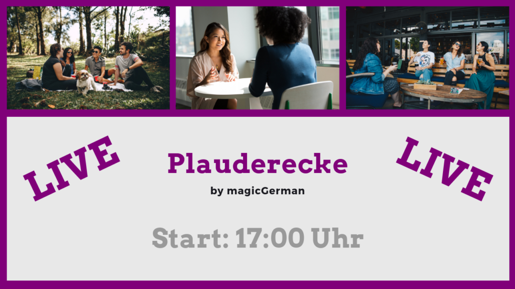FB-Live (Plauderecke) by magicGerman
